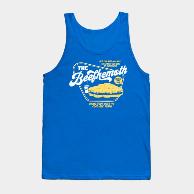 The Ultimate Burger Tank Top by stevethomasart